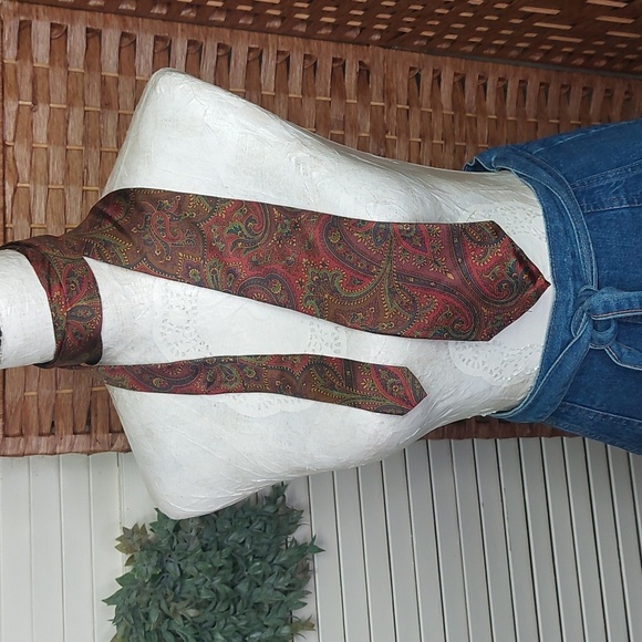 Vintage Silk Tie menswear - Picture 2 of 9